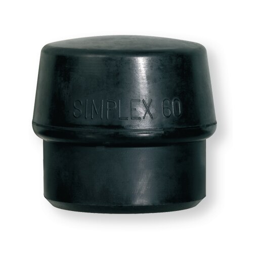 Gummieinsatz, schwarz, 80mm